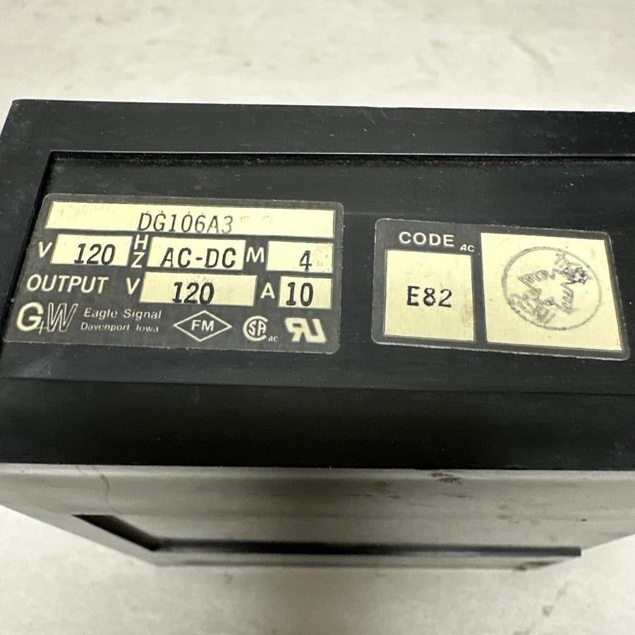 Used Eagle Signal,DG106A3,Electronic Timer