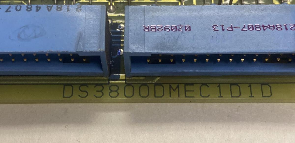 Used GENERAL ELECTRIC,DS3800DMEC1D1D,MOTOR EXCITER CONTROL PC BOARD LOT OF 2