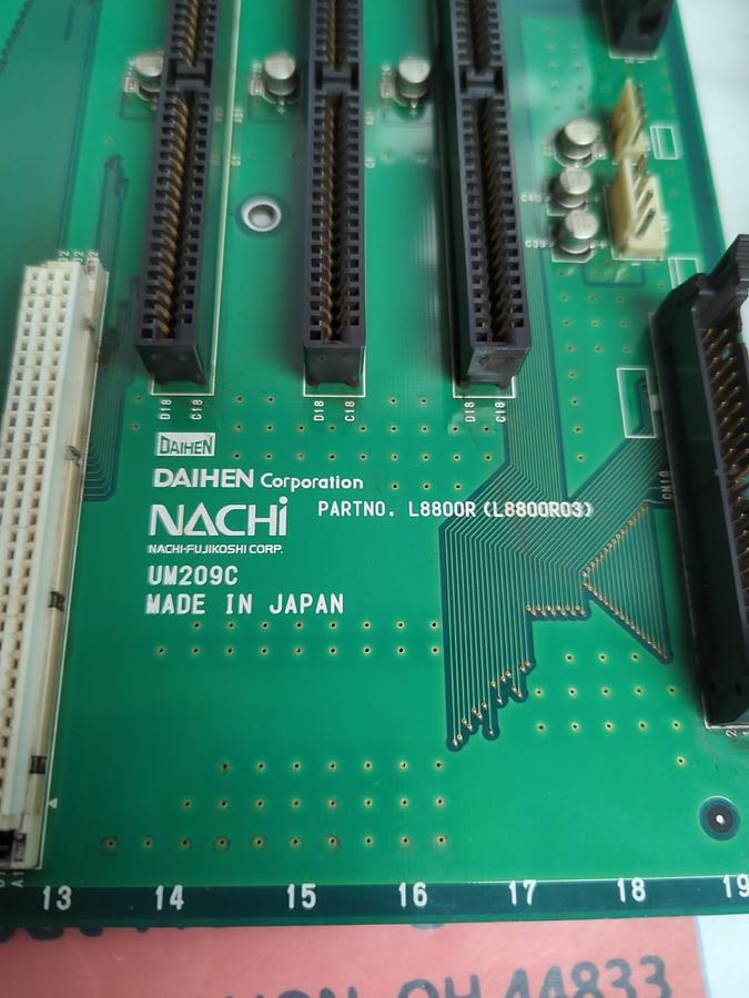 Used NACHI DAIHEN,L8800R(L8800R03),CIRCUIT BOARD UM209C PRE-OWNED