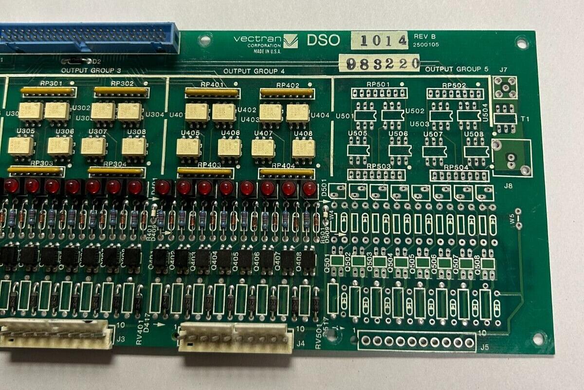 Used VECTRAN,DSO1014 983220,CIRCUIT BOARD