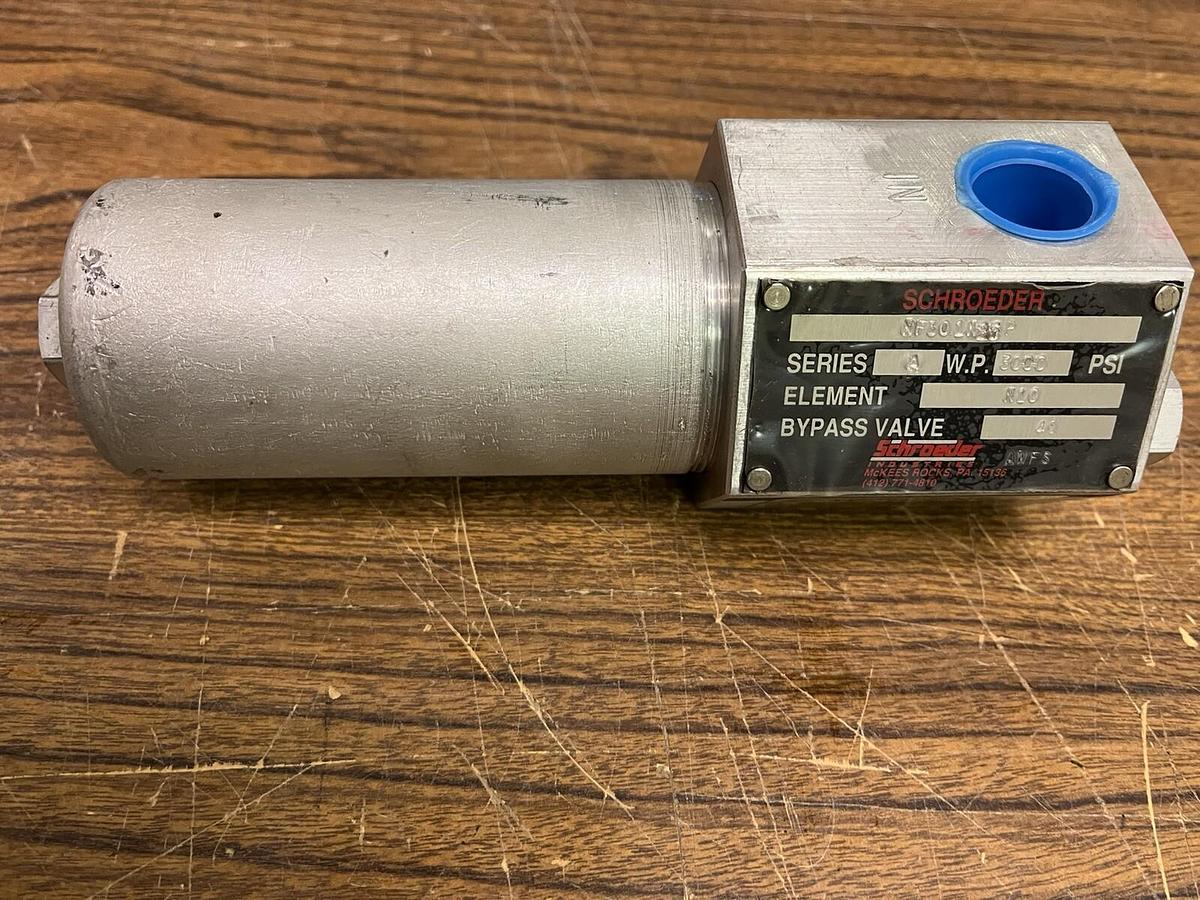 SCHROEDER,NF301N25P,HYDRAULIC FILTER