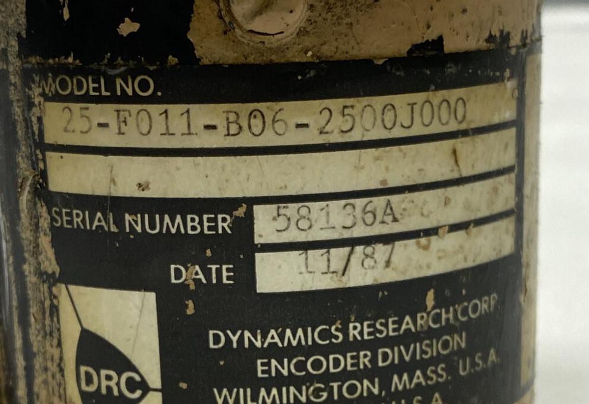 Used DRC,25-F011-B06-2500J000,Encoder