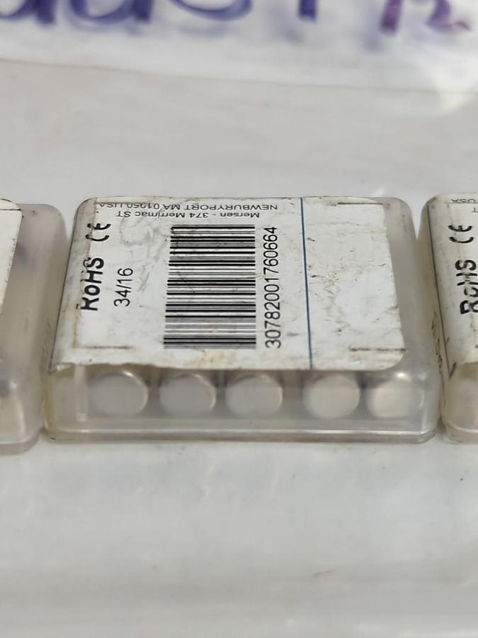 MERSEN,GGC-1-1/2,FAST ACTING 1-1/2 AMP FUSE LOT OF 25 NOS