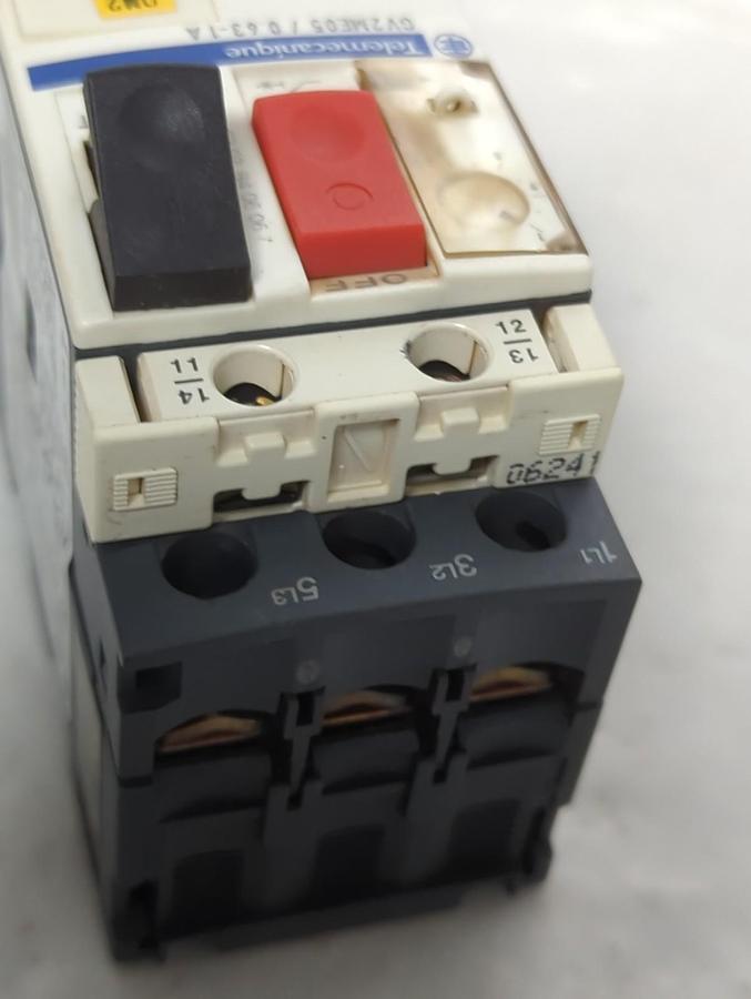 Used TELEMECANIQUE,GV2ME05/0.63-1A,MOTOR STARTER/PROTECTOR SWITCH PRE-OWNED