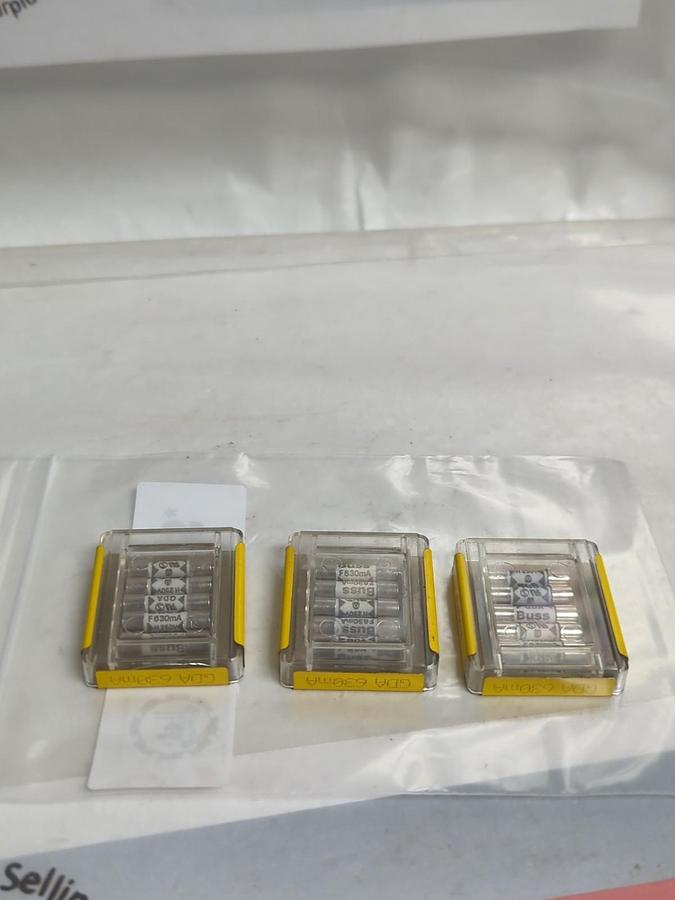 COOPER BUSSMANN,GDA 630mA,FUSE LOT OF 15 PCS NOS
