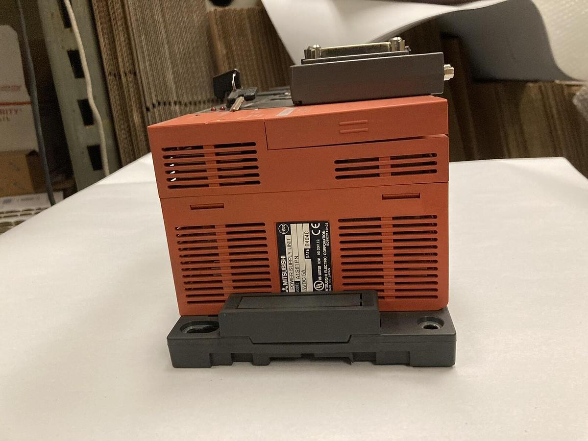 Used Mitsubishi,A1S61PN A2USCPU A1SJ61BT11 A1SX41 A1SY41,PLC Rack Assembly