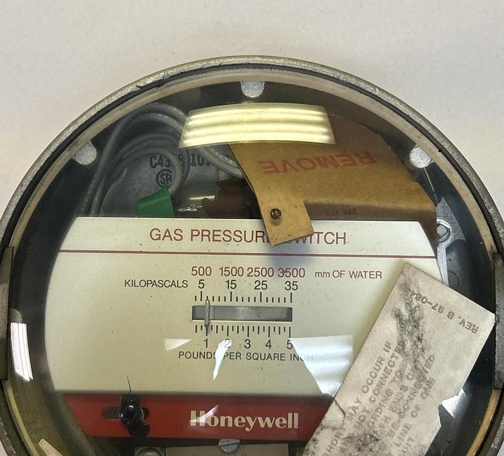 HONEYWELL,C437F1011,GAS/AIR PRESSURE SWITCH NOS