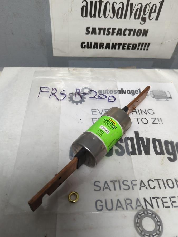 COOPER BUSSMANN,FRS-R-200,FUSETRON 200 AMP FUSE NOS