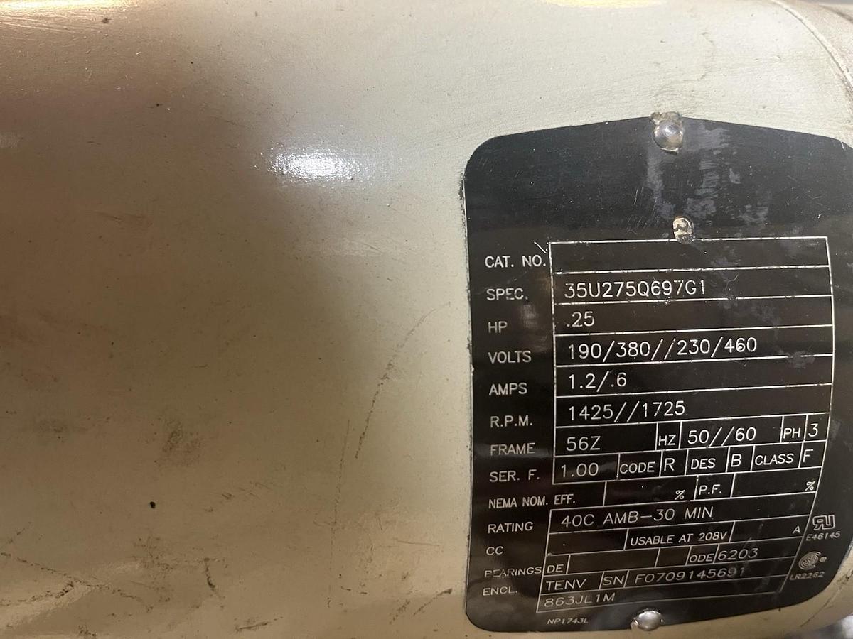 Used COFFING,3 TON, CHAIN HOIST W/ MOTORIZED TROLLEY