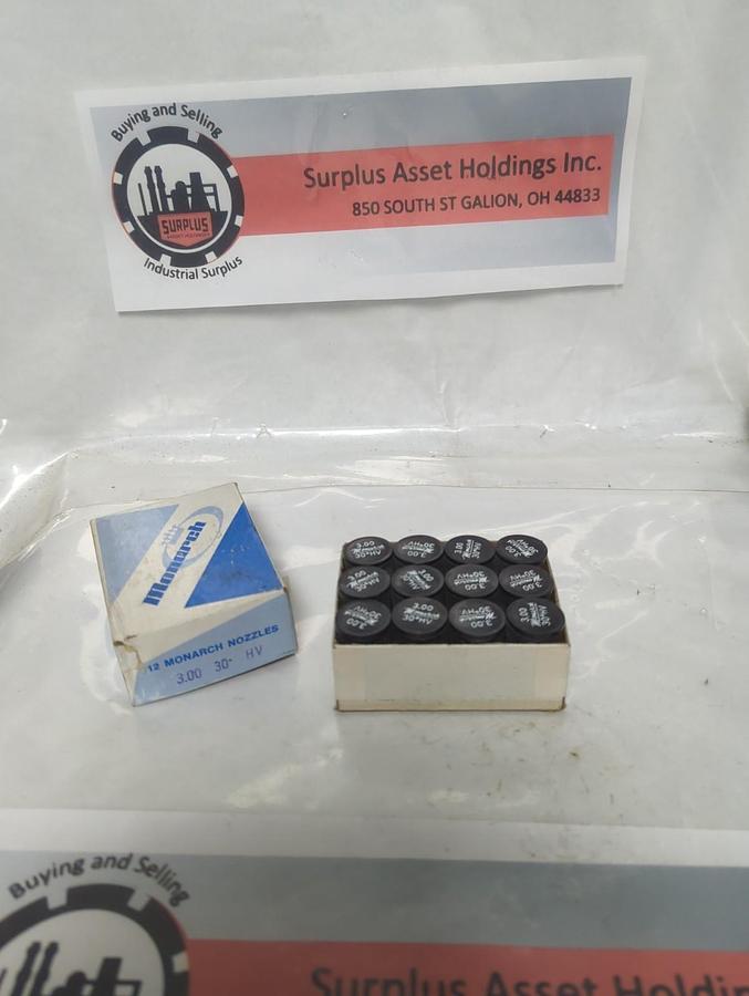 MONARCH,3.00,F-80 NOZZLE 30° HV PACK OF 12 NOS
