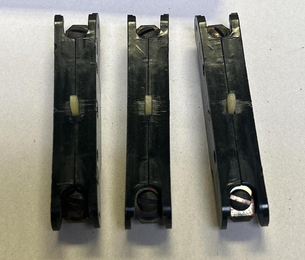 CLARK,BNO,BLACK RELAY POLES LOT OF 3 NOS