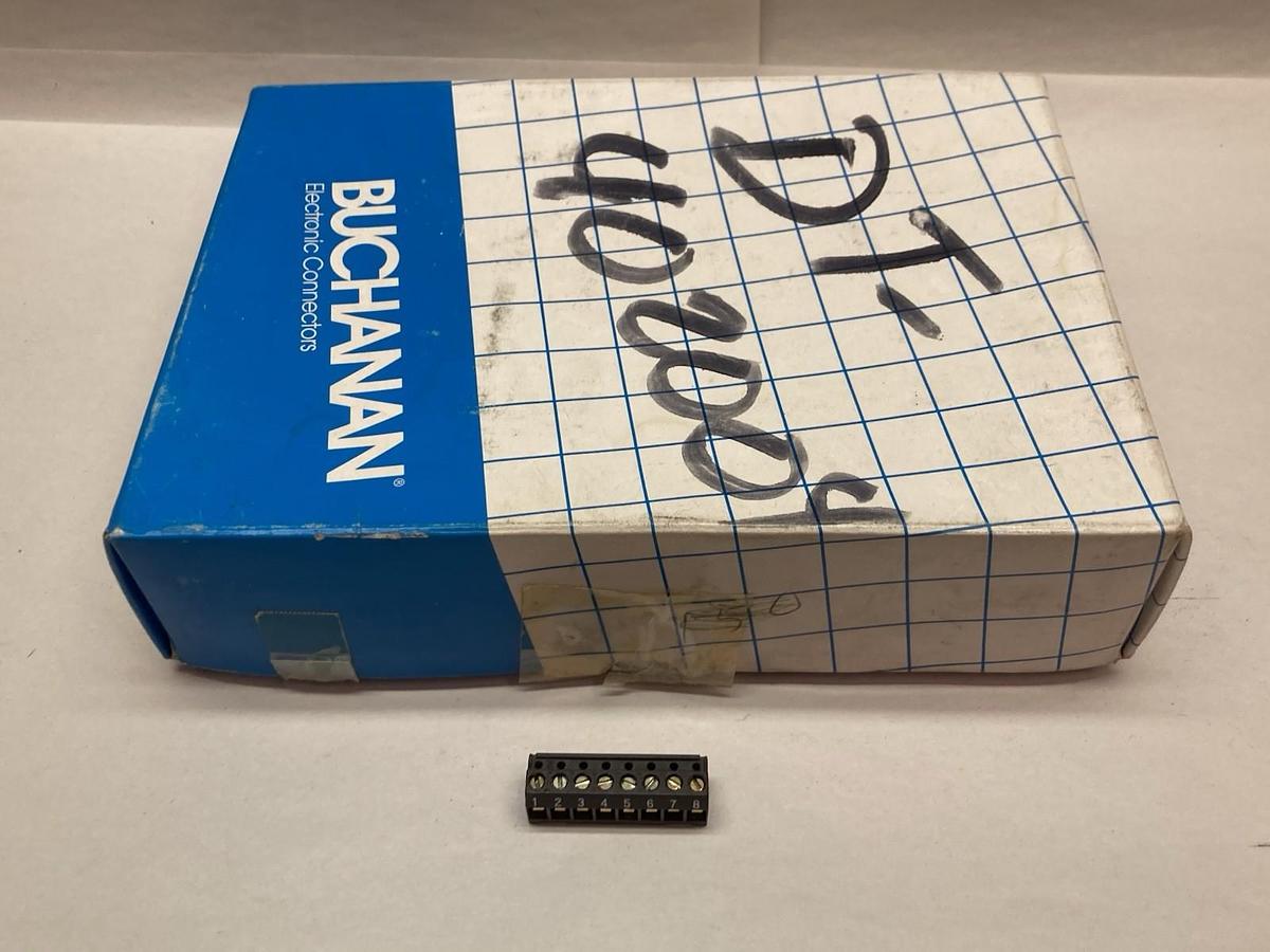 Buchanan,SSB4P08S11,8-Hole Terminal Strip BOX OF 200