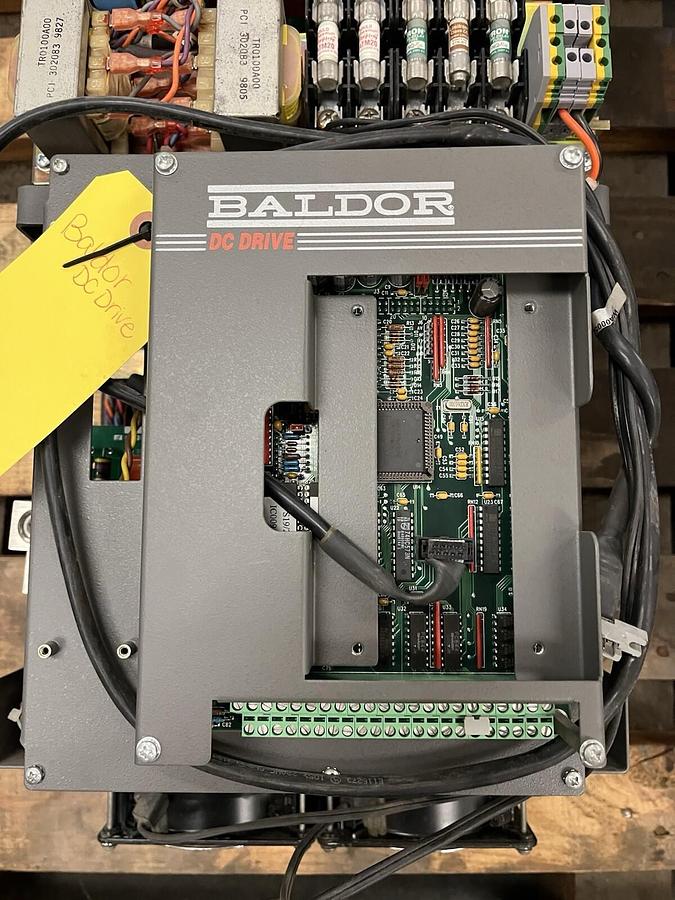 Used BALDOR,BC19H250-CO,DC DRIVE 50HP IN 230V OUTPUT 180A 240VDC
