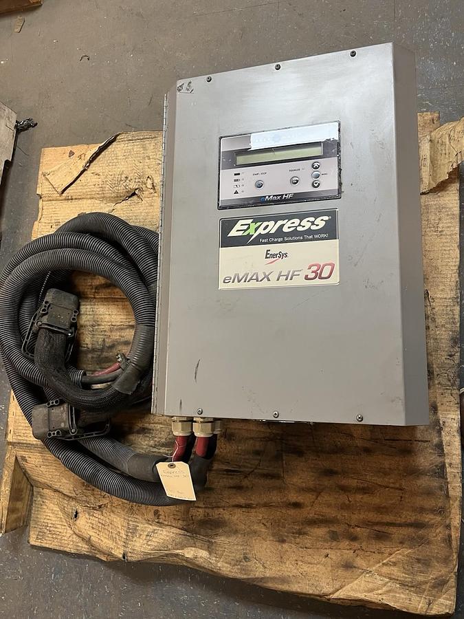 Used AKER WADE,eMAX HF30-48,ENERSYN HF FAST BATTERY CHARGER 30kW 480V 24/36/48vdc