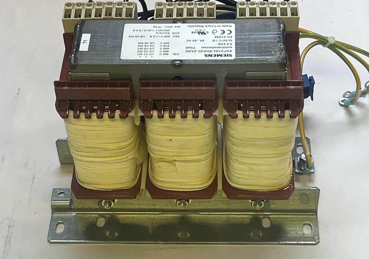 Used SIEMENS,4AP2142-8HA20-2XA0,TRANSFORMER 5.0KVA