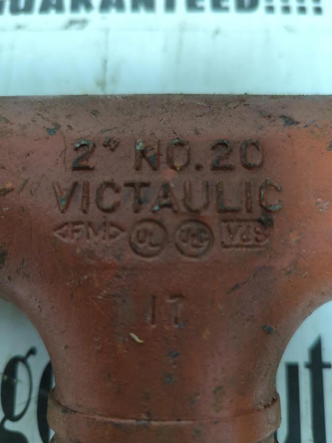 VICTAULIC,NO.20, 2 INCH TEE PIPE FITTING NOS