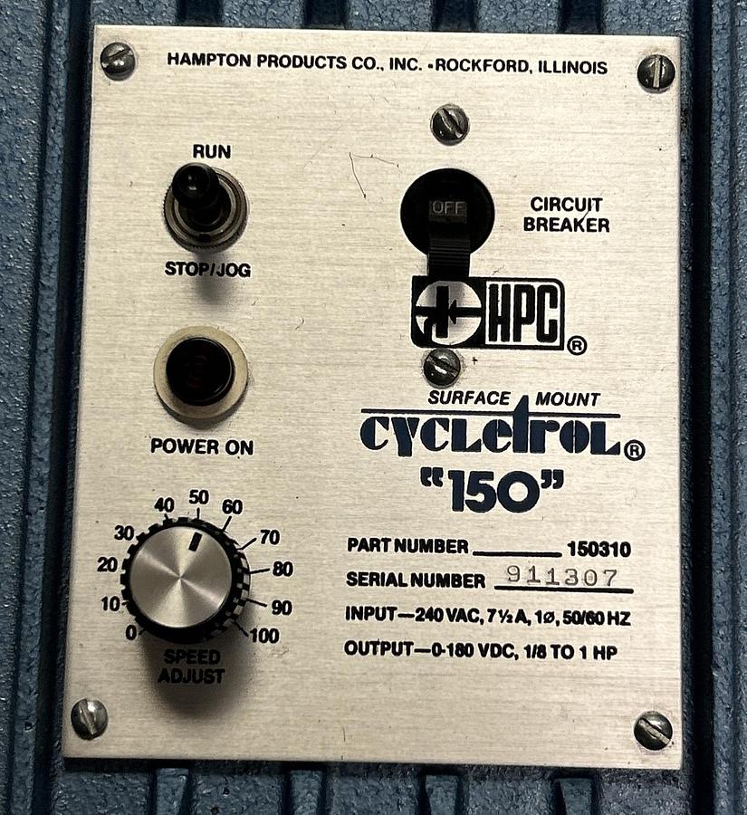 HAMPTON PRODUCTS,150310,CYCLETROL 150 DC MOTOR CONTROLLER NOS