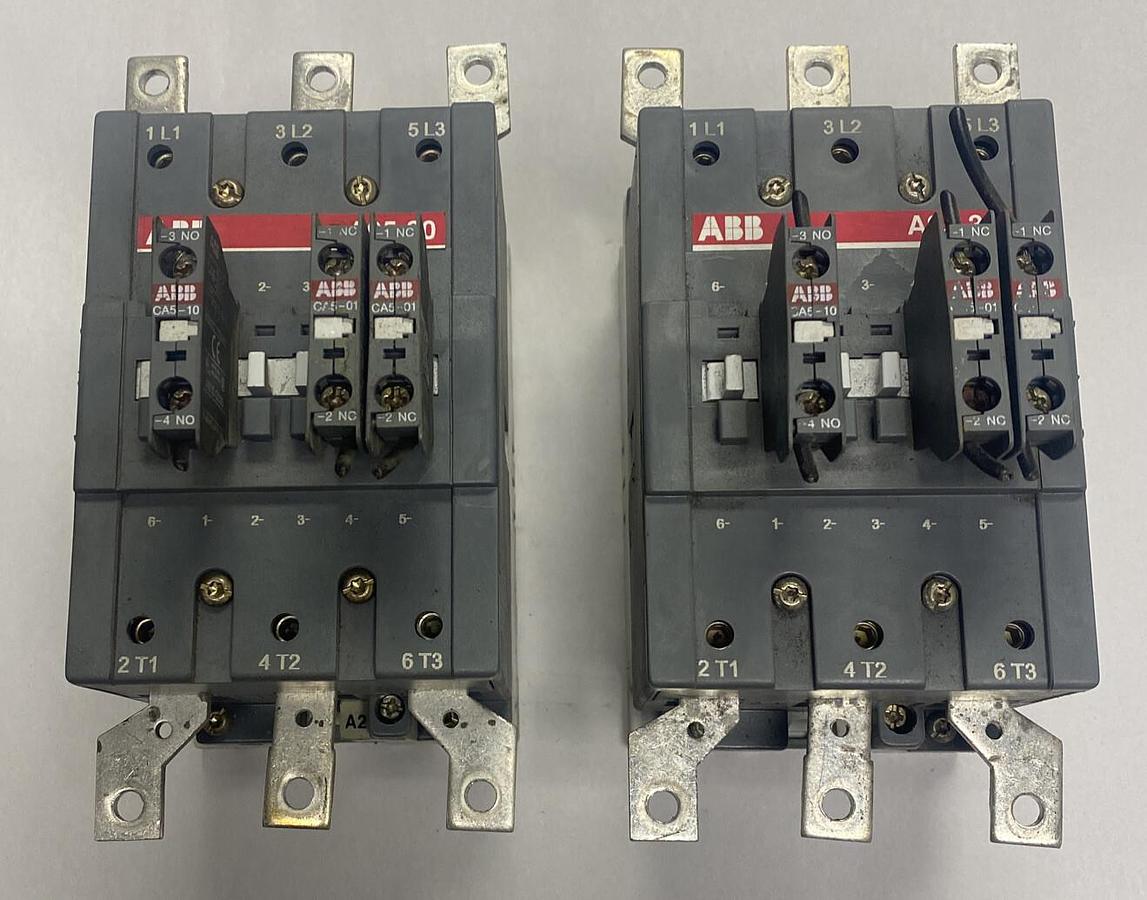 Used ABB,A95-30,Contactor 125A 600V Lot Of 2