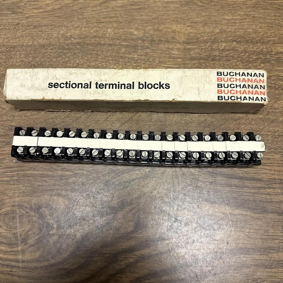 Buchanan,Sectional Terminal Blocks, Box of 20