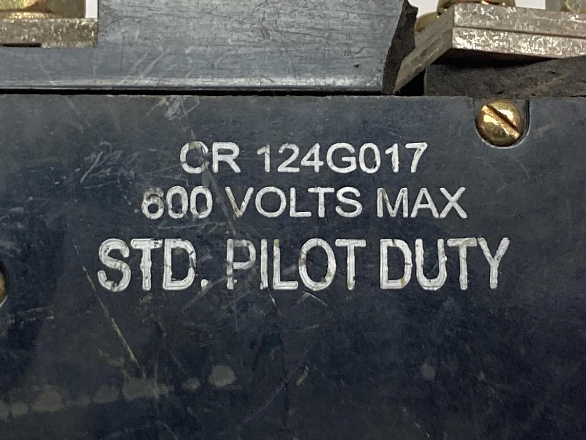 Used Cutler-Hammer,CR124G017,Ser A Relay