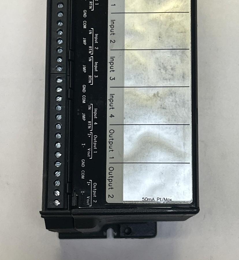 Used GE FANUC,IC660EBA100A,ANALOG IN / OUT GENIUS MODULE