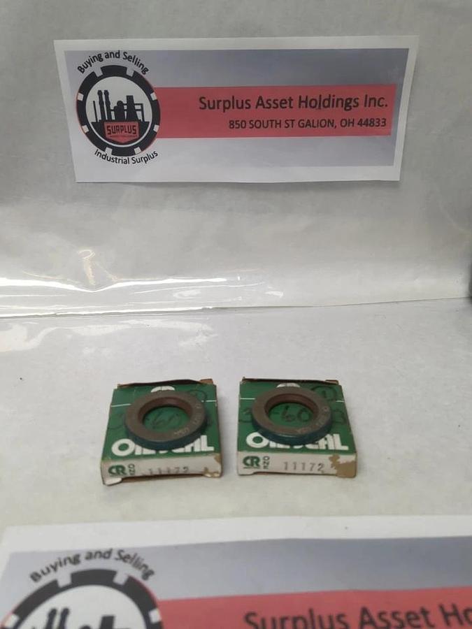 CHICAGO RAWHIDE,11172,OIL SEAL LOT OF 2 NOS