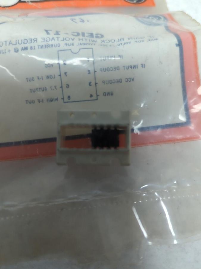 GENERAL ELECTRIC,GEIC-17,IF GAIN BLOCK WITH VOLTAGE REGULATOR LOT OF 3 NOS