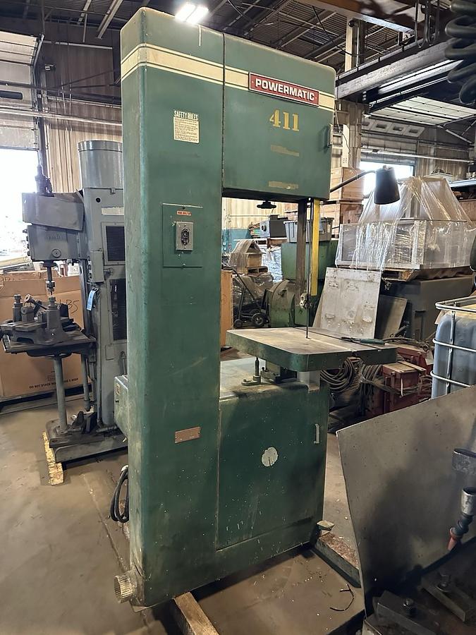 Used Powermatic,Model 81,20" Vertical Bandsaw