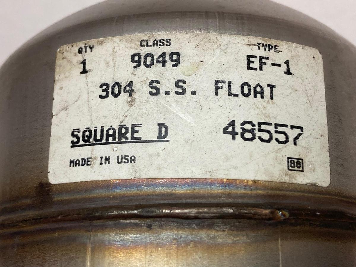 Used Square D,Class 9049 Type EF-1,304 S.S. Float