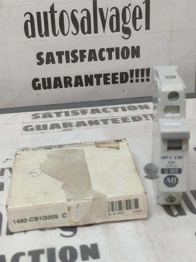 ALLEN BRADLEY,1492-CB1G005,.5 AMP CIRCUIT BREAKER NOS