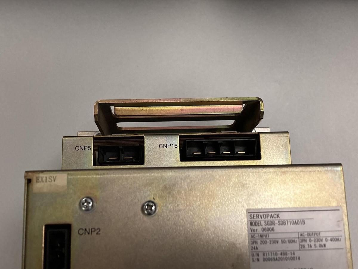 Used Yaskawa Electric,SGDR-SDB710A01B,Servopack  5.0KW