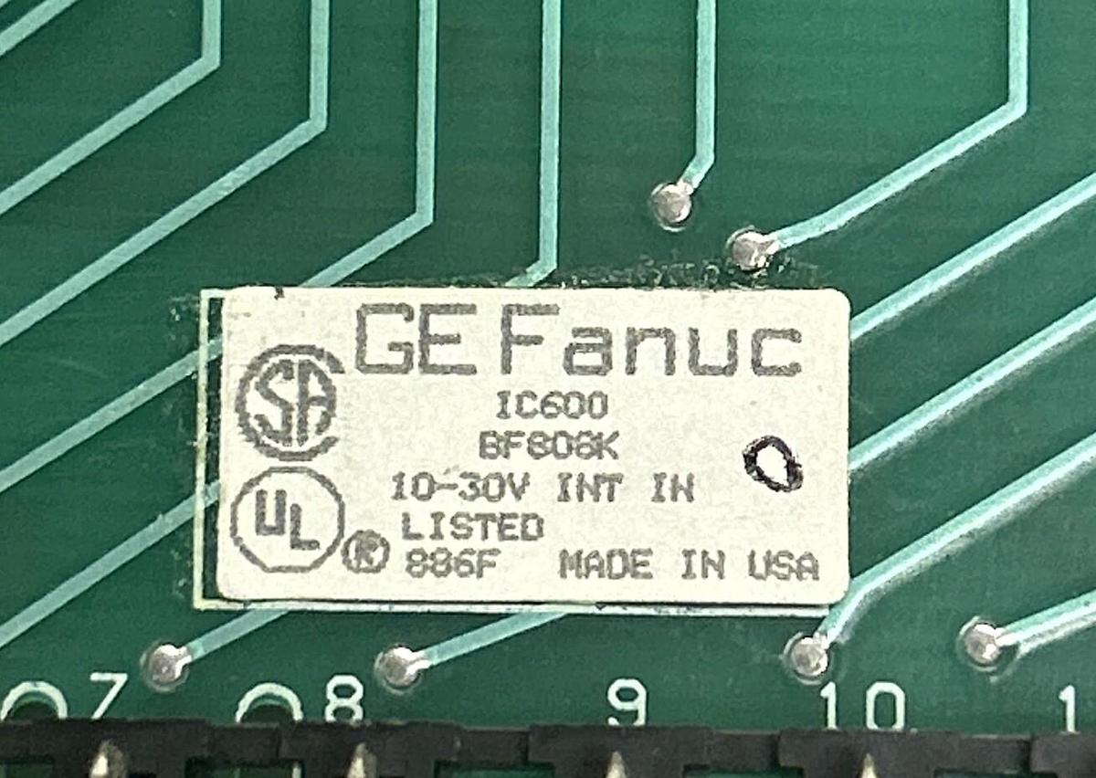GE FANUC,IC600BF808K,INPUT MODULE
