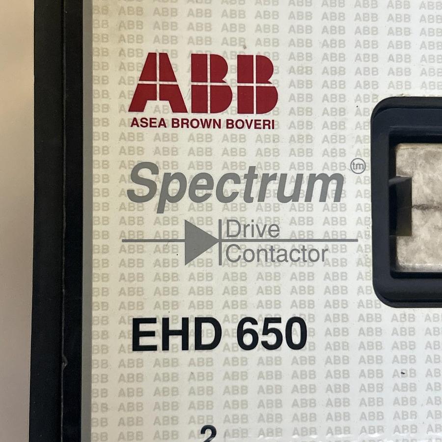 Used ABB,EHD650,DRIVE CONTACTOR 650A 600V