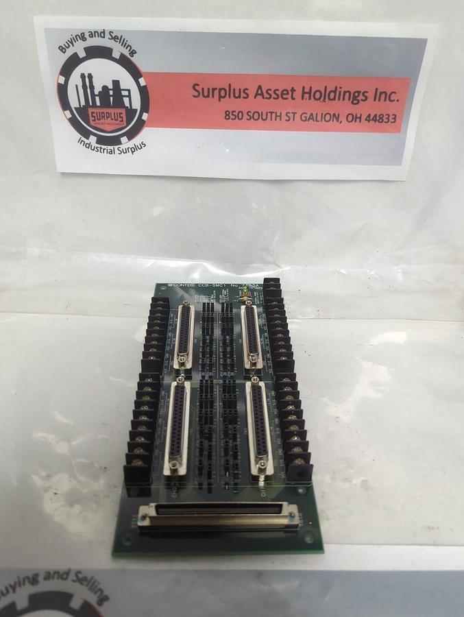 Used CONTEC,CCBSMC1,CONTROL BOARD NO. 7153A PRE-OWNED