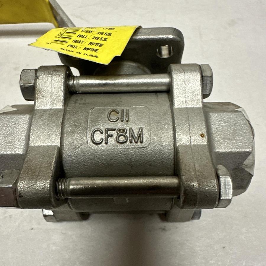 Used Apollo,86R-204-01,3/4" 1000 CWP Stainless Steel Valve