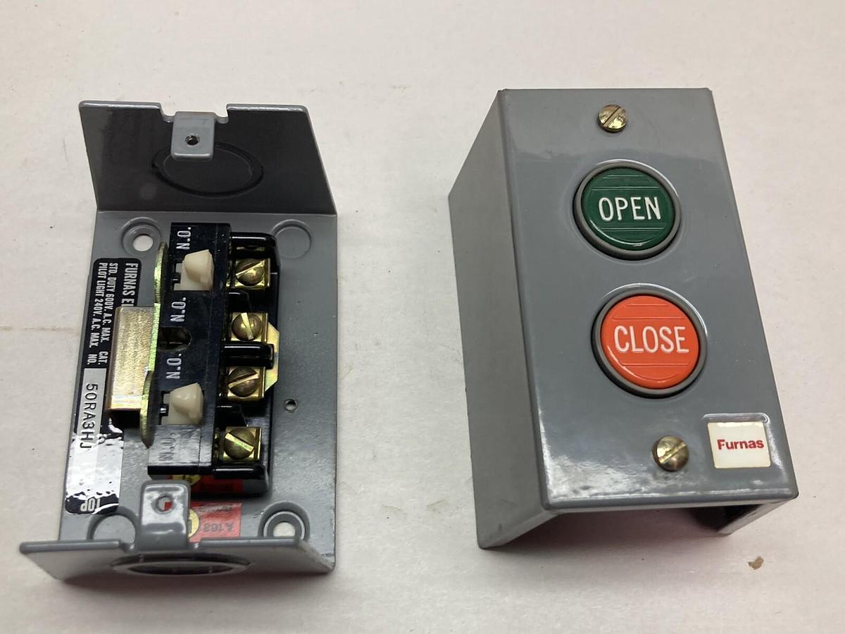 Used Furnas,50RA3HJ,Push Button 600/240VAC