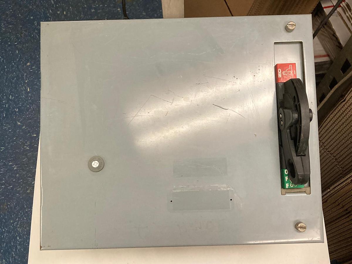 Used Allen-Bradley,2100 2112B,Size 1  Fused MCC 12 INCH Starter Feeder Bucket