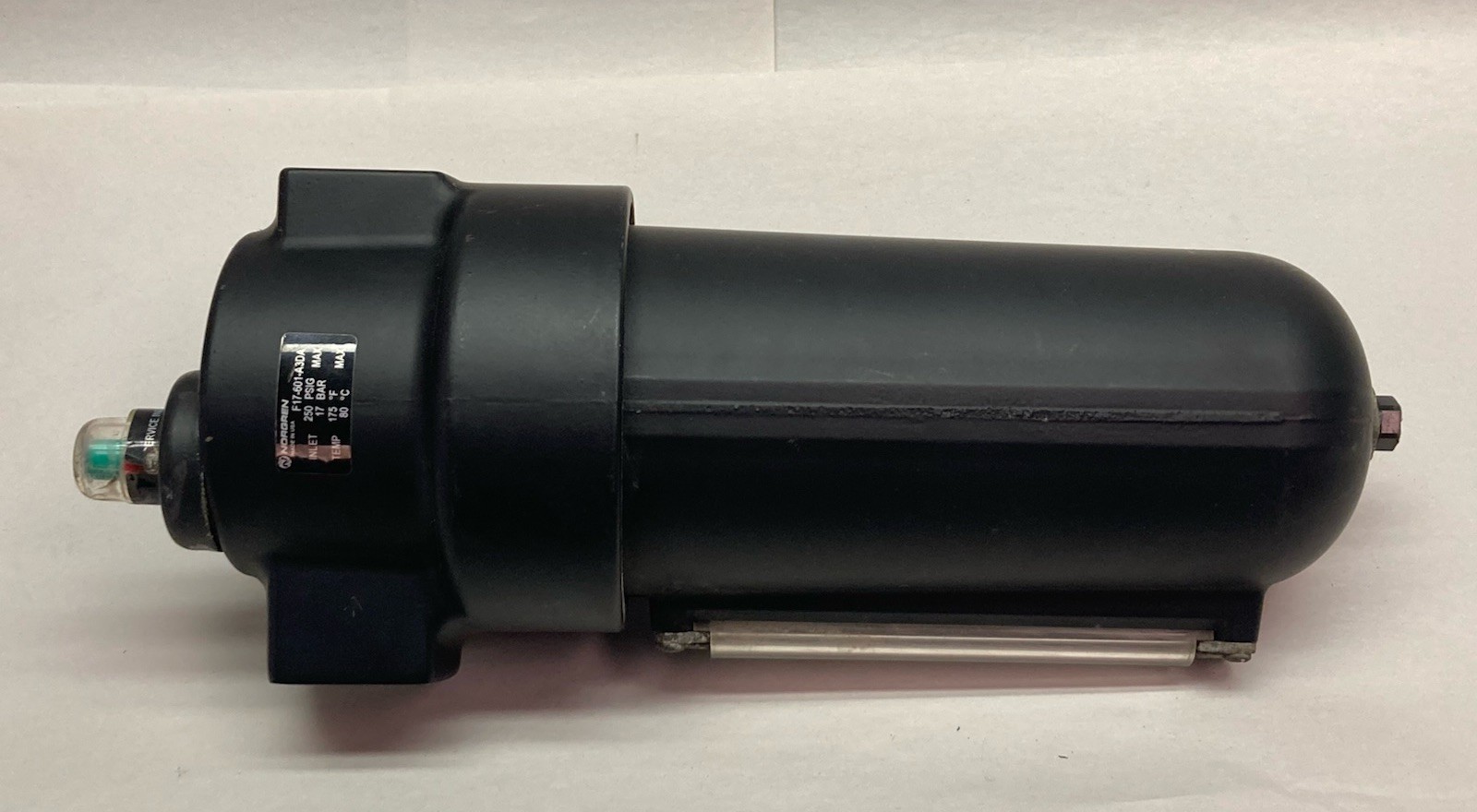 Used Norgren,F17-601-A3DA,Pneumatic Filter 250 PSIG 17 Bar