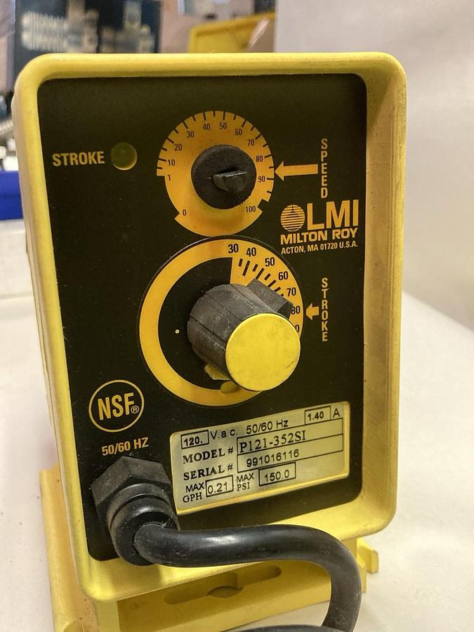 Milton Roy,P121-352SI,Liquipro Metering Pump