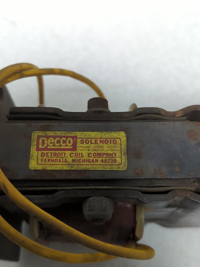 DECCO,51-500-16,SOLENOID CONTROL COIL 9-191 MISSING BOX