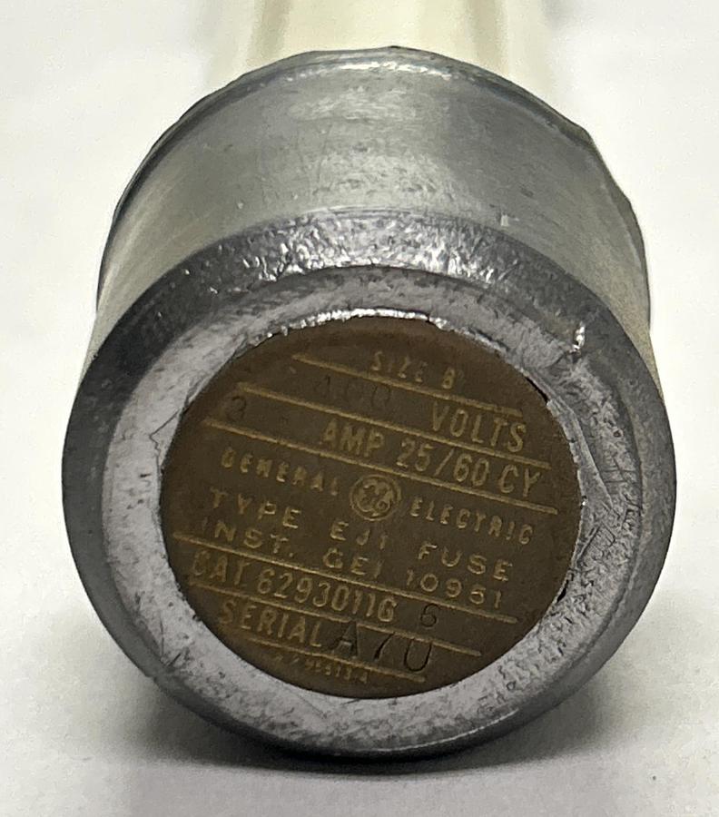 GENERAL ELECTRIC,6293011G6,FUSE 3E AMP 2400V NOS