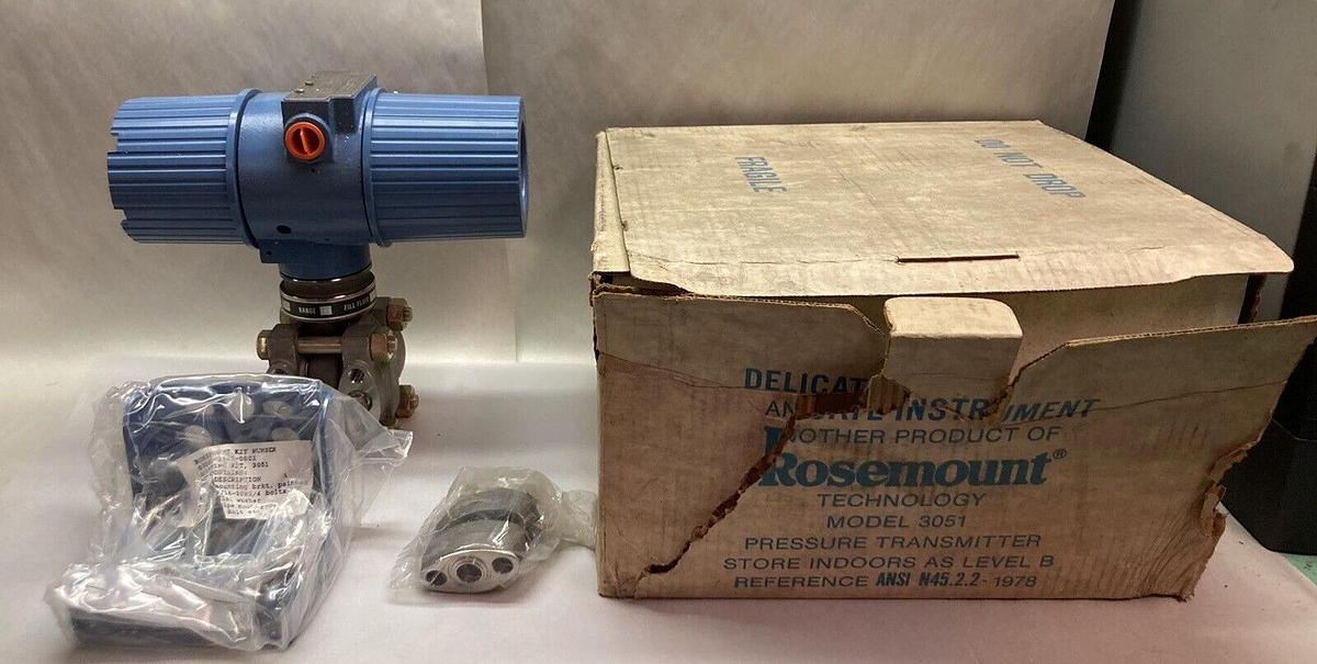 Rosemount,3051D2A21S1M1B1,Pressure Transmitter 3626 PSI 25mpA