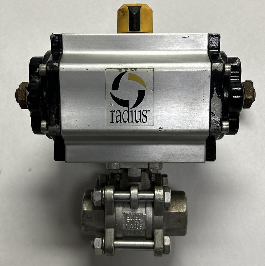 Used RADIUS,AS-005,PNEUMATIC ACTUATOR