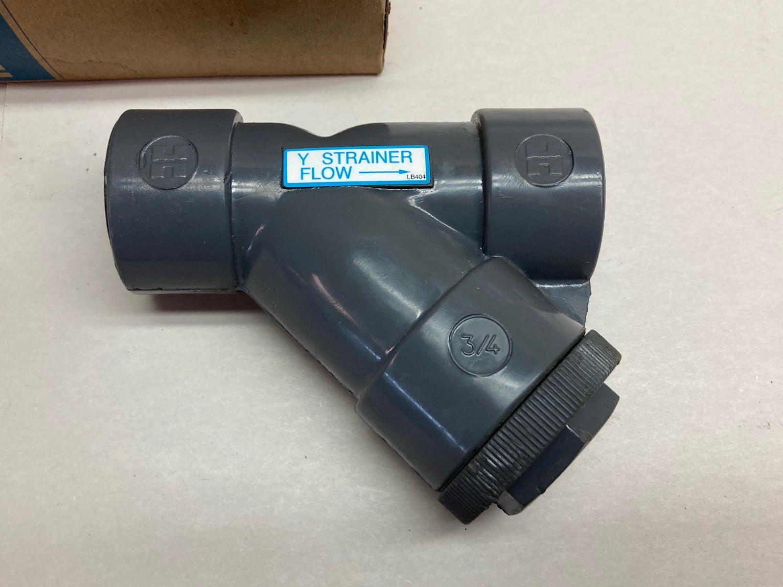 Hayward,YS10075S,3/4 Inch PVC Y Strainer SOC FPM