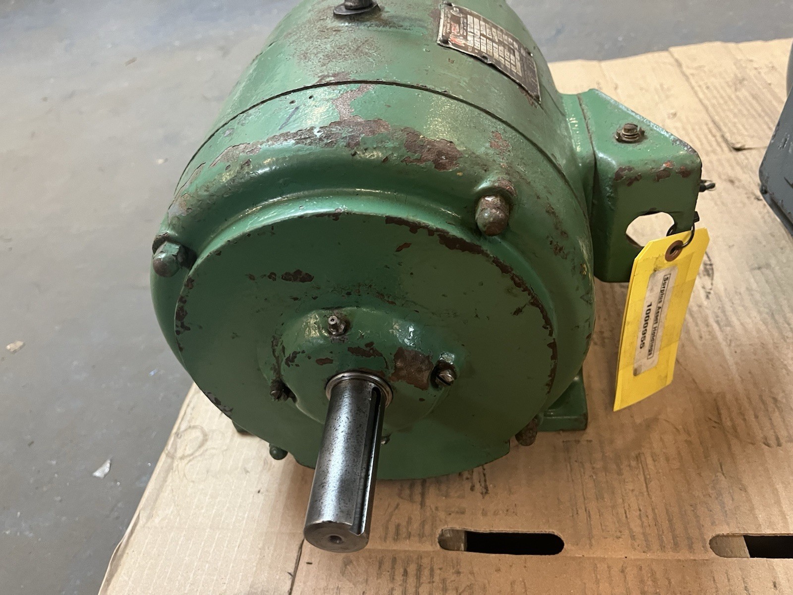 Used NEWMAN,215-DD-89-2-BB,INDUCTIION MOTOR 10HP 1675RPM 440V 3PH
