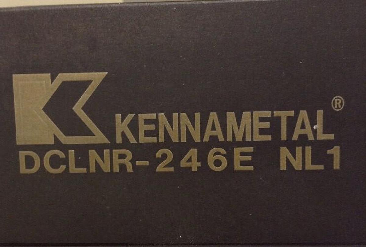 Kennametal,DCLNR-246E NL1,Indexable Lathe Tool Holder 1-1/2 INCH Square Shank