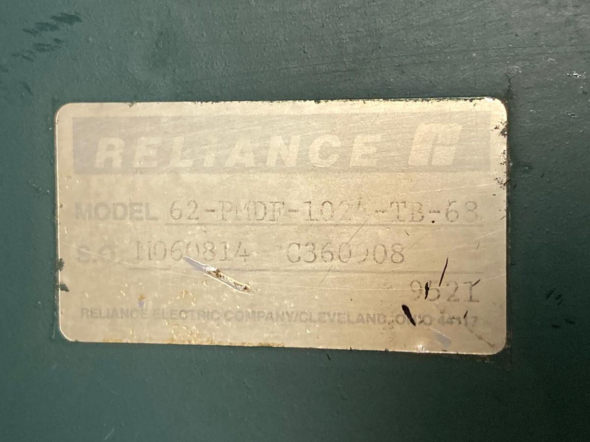 Used Reliance,62-PMDF-1024-TB-68,Rotopulser