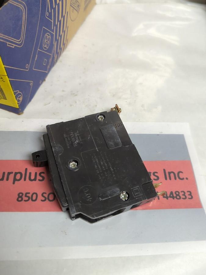 SQUARE D,QOB120,BOLT-ON CIRCUIT BREAKER 1-POLE 20 AMP PACK OF 10 NOS