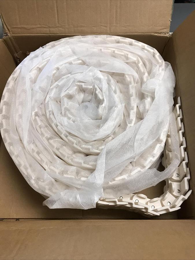 Used AMC,Modu-Flex83,Tabletop Conveyor Chain 118Sets/3M Size 340X340x90mm NOS