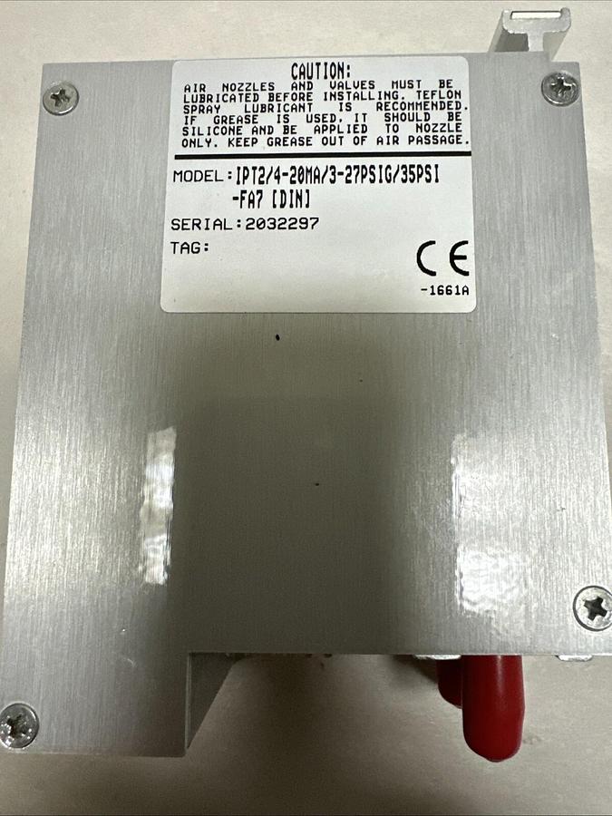 Moore,IPT2/4-20MA/3-27PSIG/35PSI-FA7 (DIN),IPT 2 Transmitter